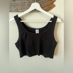 Aritzia TNA Ribbed Cropped Tank Top